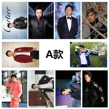 10 шт./компл. Китайский актер Дэн Чао Фотокарточка высокой четкости HD, наклейка, плакат, подарок для коллекции фанатов