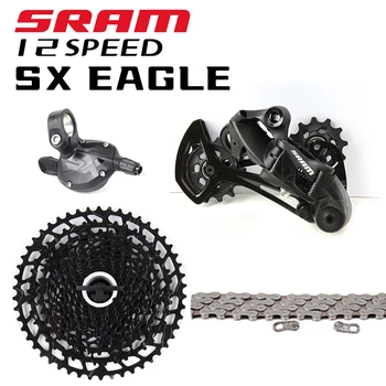 2021 SRAM SX EAGLE 1X12 12 Скоростной Велосипедный Триггер Рычаг Переключения Передач Задний Цепной Переключатель Кассета 11-50T Freewheel Groupset Велосипедный Комплект