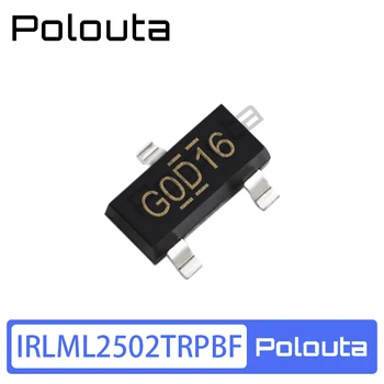 20ШТ Полевой транзистор Polouta IRLML2502TRPBF IRLML2502 SOT-23 MOS