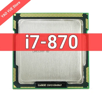i7-870 i7 870 2,9 ГГц Используется Четырехъядерный процессор CPU 8M 95W LGA 1156