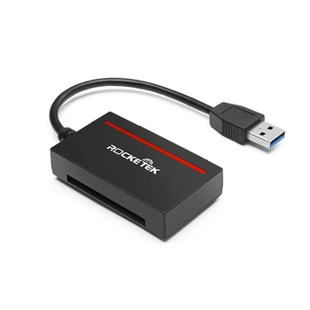 Rocketek Адаптер USB 3,0 на SATA Конвертер CFast Card Reader для 2,5 