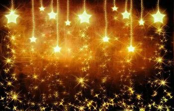 блестящая золотая звезда, рождественский фон для фотостудии, высококачественная компьютерная печать, фон для вечеринки