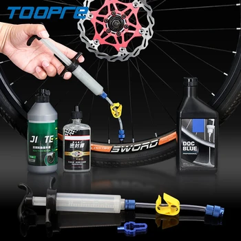 Вакуумный инструмент для впрыска жидкости в вакуумные шины для горных велосипедов TOOPRE EIEIO, Шприц для наполнения шин, Инструменты для ремонта велосипедов