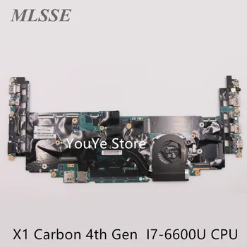 Восстановленная Материнская плата для ноутбука Lenovo ThinkPad X1 Carbon 4-го поколения I7-6600U CPU 8G RMA FRU 01LV918 01LV919 01LV920