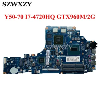 Восстановленная Материнская плата для ноутбука Lenovo Y50-70 с процессором I7-4720HQ GTX 960M 2GB GPU 5B20H29166 LA-B111P