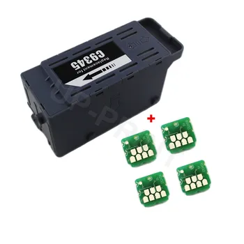 ДО 1x Коробка Для Обслуживания Чернил C9345 + дополнительный чип, совместимый С принтером epson L8058 L8050 L18058 L6578 L6558 L15188
