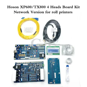 Комплект платы Hoson с 4 головками для Epson XP600/TX800 печатающая головка изголовье основная плата для Xuli Allwin roll printer board kit
