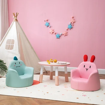 Корейская версия детского дивана-кресла детское кресло мальчики и девочки учатся сидеть на маленьком диванчике милый деловой семейный ленивый мультфильм