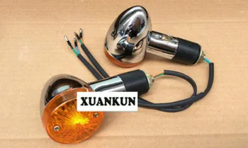 Модифицированная лампа для мотоцикла XUANKUN, задние фонари указателей поворота фар