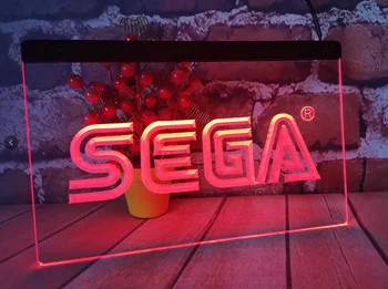 Неоновая вывеска Sega, светодиодный неоновый настенный светильник, декор стен, неоновая вывеска, спальня, бар, вечеринка, Рождество, свадьба, ночник