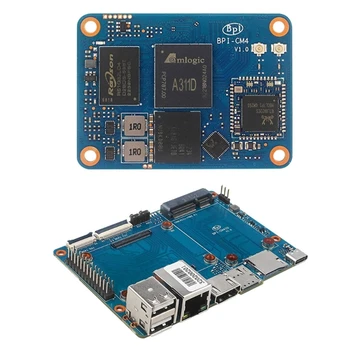 Одноплатный компьютер Banana Pi BPI-CM4 Amlogic A311D с 4 ГБ оперативной памяти и 16 ГБ памяти eMMC для AIOT с поддержкой Android Debian