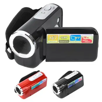 Портативная цифровая видеокамера с 16-кратным цифровым зумом HD-видеокамера Прочная детская DV-камера с 2-дюймовым цветным TFT-экраном