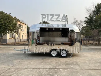 Продаются передвижные тележки быстрого питания для мороженого и кофе на заказ, полностью оборудованный трейлер Airstream Food Truck С полностью оборудованной кухней