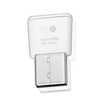 Ретранслятор сигнала Tuya Smart Life Zigbee 3.0 USB-удлинитель Zigbee для автоматизации сети управления приложениями Home Assistant