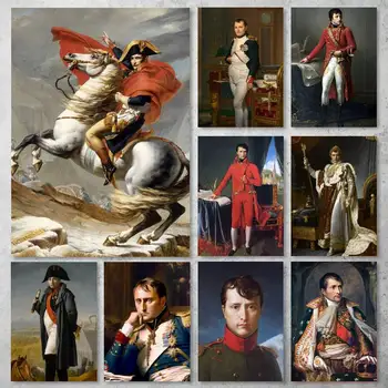 Франция Король Наполеон ПЛАКАТ Плакаты Принты Настенные Картины Гостиная Украшение Дома