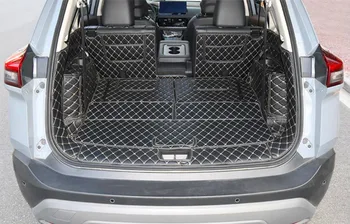 Хорошее качество! Специальные автомобильные коврики в багажник для Mitsubishi Outlander 7 мест 2023 2022, коврики в багажник, чехол для грузового отсека, бесплатная доставка