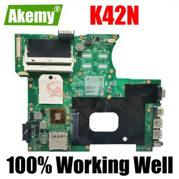 Встроенная материнская плата K42N для ноутбука ASUS A42N K42D X42N работает на 100% хорошо