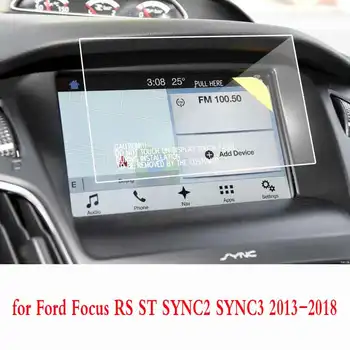 Для Ford Focus RS ST SYNC2 SYNC3 2013-2018 8-Дюймовый Экран GPS-Навигации Из Закаленного Стекла, Защитная Пленка, Аксессуары Для Интерьера Авто