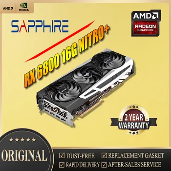 Используется игровая карта Sapphire Radeon RX6800 16G NITRO с 7-нм графикой AMD Video для настольных ПК