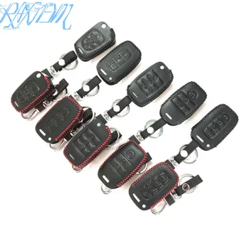 Кожаный Чехол для ключей Kia KX3/KX5/K3S/RIO/Ceed/Cerato/Optima/K5/Sportage/Sorento/K2/Soul/K3 Для укладки автомобилей
