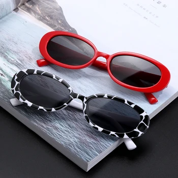 Модные ретро солнцезащитные очки в овальной оправе 2021 года с поляризованной защитой UV400, винтажные женские пляжные очки для вождения на открытом воздухе