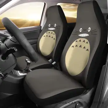 Чехлы для автомобильных сидений Totoro (комплект из 2 штук), комплект из 2 универсальных защитных чехлов для передних сидений